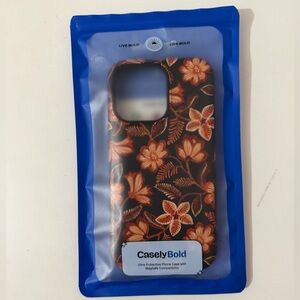 Casely iPhone 13 pro Flower Pattern phone case